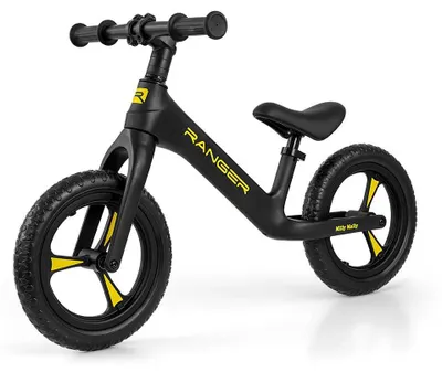 Produktbild von Milly Mally Ranger Schwarz Kinder Balance Fahrrad