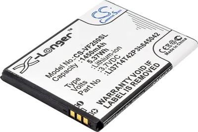 Produktbild von TECHTEK Akku Kompatibel mit [Vodafone] Smart First 7, VFD 200 Ersetzt Li3714T42P3h645042