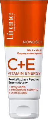 Zdjęcie produktu dla Lirene C+E Peeling enzymatyczny rewitalizujący, 75 ml