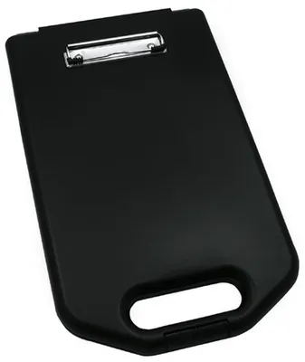 Image de WEDO Planchette à pince, avec compartiment de rangement, noir