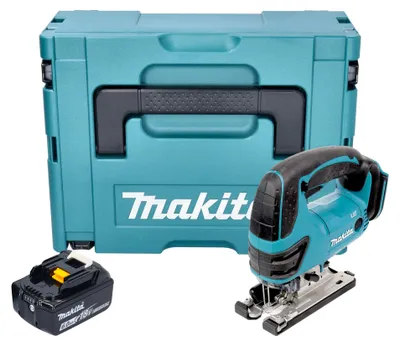 Image de Makita DJV 180 G1XJ Scie sauteuse sans fil 18 V 135 mm + 1x batterie 6,0 Ah + Makpac - sans chargeur