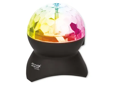 Image de Manhattan 165068 MANHATTAN Bluetooth-Lautsprecher Discokugel Radio MicroSD