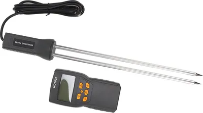 Image de Humidimètre pour céréales -Testeur LCD avec outils de jardinage automatiques de la compensation automatique de la température de rétroéclairage