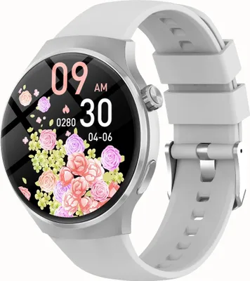 Produktbild von INF Bluetooth Anruf Smartwatch mit Herzfrequenz- und Schlafüberwachung Silber