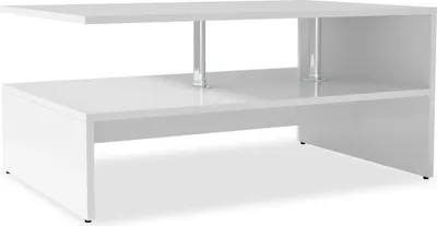 Produktbild von vidaXL Couchtisch Holzwerkstoff 90x59x42 cm Weiß