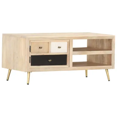 Obrázok produktu pre Konferenčný stolík The Living Store 90×45×40 cm z masívneho mangového dreva