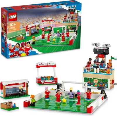 Obrázek produktu pro LEGO Iconic Fotbalové ikony, Sada na stavění, 10 rok/roky, Plast, 899 kusů, 1,38 kg