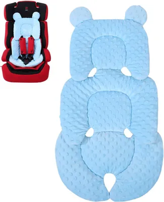 Imagen del producto de Asiento reductor para cochecito, ajustable, suave, transpirable, 1 unidad, para recién nacidos
