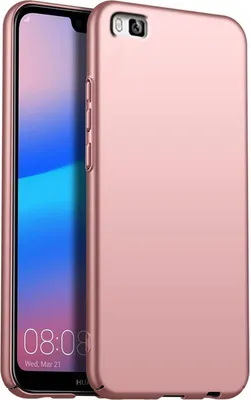 Immagine prodotto di Custodia rigida per Huawei P8 Lite Slim Cover Custodia protettiva opaca, Rose