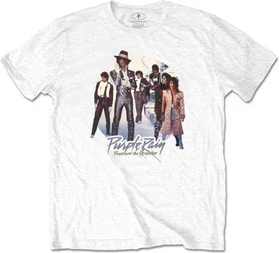 Zdjęcie produktu dla Prince Purple Rain Circle White M Koszulka