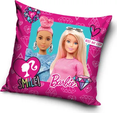 Obrázek produktu pro Carbotex Dekorační povlak na polštář 40x40 Barbie růžový C24