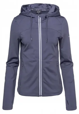 Productafbeelding van Hi-Tec - "Tolin" hooded jas voor dames, model IG3297 (maat S) (Graystone)