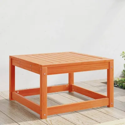 Produktbild von Design Gartenhocker Wachsbraun Massivholz Kiefer, Gartensofas 2024 Neu