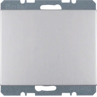 Produktbild von Berker 10457003 Blindverschluss mit Zentralstück Alu Berker K.5