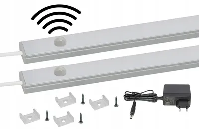 Produktbild von AQUALED LED Schrankbeleuchtung mit Bewegungssensor 2x20cm