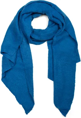 Produktbild von styleBREAKER Damen Schal aus weicher Viskose | einfarbiger Webschal in asymmetrischer Form | große Stola für Herbst und Winter Looks