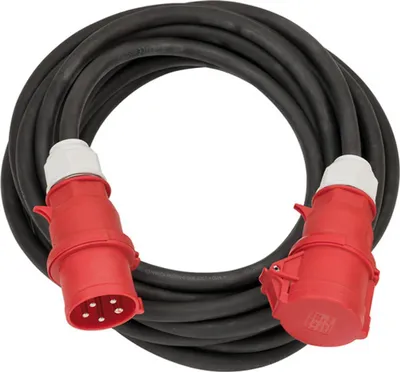 Image de Brennenstuhl 1167320100 power extension 10 m Outdoor Black, Red