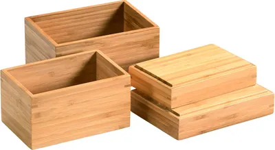 Produktbild von KESPER Universal Organizer 4-tlg. Bambus 58195