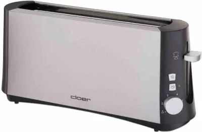 Obrázek produktu pro Cloer 3810, 2 krajíců, Nerezová ocel, 880 W, 400 mm, 105 mm, 175 mm
