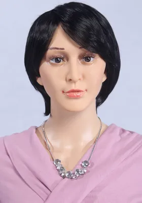 Produktbild von Eurotondisplay Perücke Wig kurz glatt D5 Haarteil schwarz