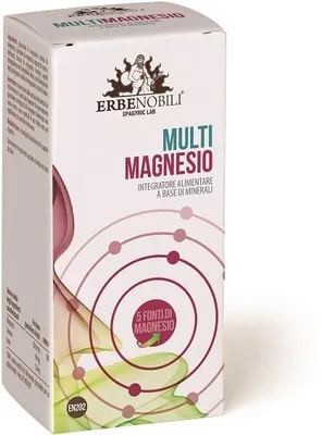 Produktbild von MULTIMAGNESIO Magnesium Komplex Nahrungsergänzungsmittel glutenfrei 60 Kapseln
