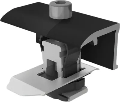 Produktbild von K2 Endklemme, 25-40 mm, schwarz eloxiert, 1 Stk.