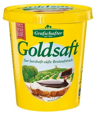 Image de Grafschafter Goldsaft Sirop de betterave à sucre naturellement pur et savoureux 450g