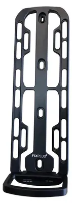 Image de FixPlus Cargo Cage M env. 22 × 7,5 × 5,5 cm Noir - porte-bagages de bikepacking robuste...
