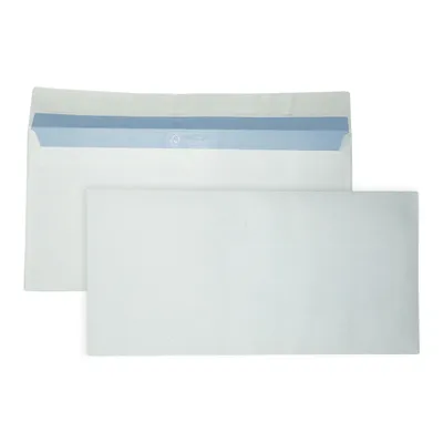 Produktbild von DULA C5/6 Enveloppen - Bank envelop - 114 x 229 mm - 100 stuks - zelfklevend met plakstrip - 80 Gram