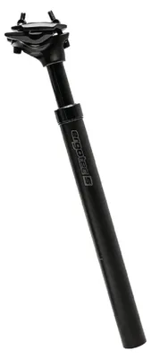 Productafbeelding van Ergotec verend zadelpen, model SP-10.0, diameter 27,2 mm, lengte 350 mm, aluminium, zwart