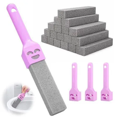 Produktbild von 18 Stks WC Bimsstein mit 3 Griff für WC Badezimmer Küche