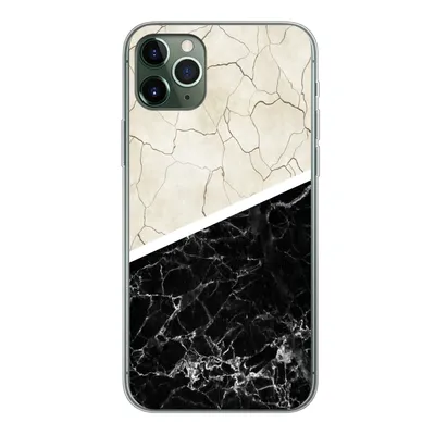 Produktbild von MuchoWow® Handyhülle Schutzhülle Hülle für iPhone 11 Pro Max Marmor - Muster - Luxus Silikon Softcase Handy Hülle - Schutz