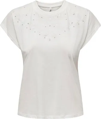 Immagine prodotto di Only Saga - Maglietta a maniche corte bianco M donna bianco M