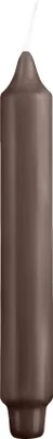 Produktbild von Stabkerzen mit Zapfenfuß Mocca 300 x Ø 30 mm, 6 Stück