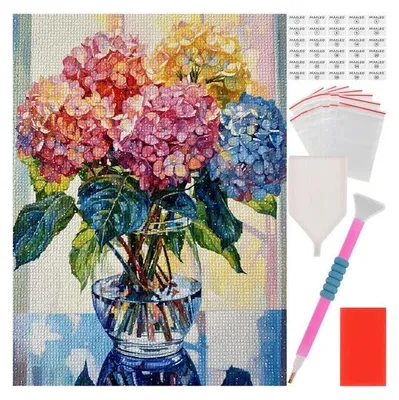 Zdjęcie produktu dla Maaleo 26770 Diamentowy obraz 40 x 30 cm, Bukiet