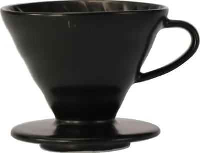 Produktbild von HARIO Kaffeefilter Gr.02 V60 Porzellan schwarz