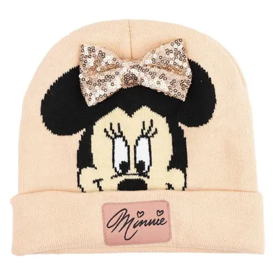 Produktbild von Pletená čepice s třpytivou mašlí Disney Minnie