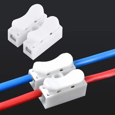 Obrázek produktu pro Rychlospojka, kabel 10 A, 220 V, bílá, osvětlení
