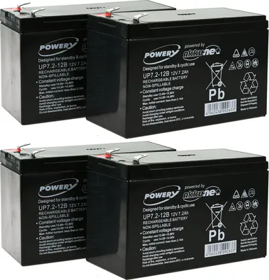 Image de Batterie gel-plomb Powery pour USV APC RBC24