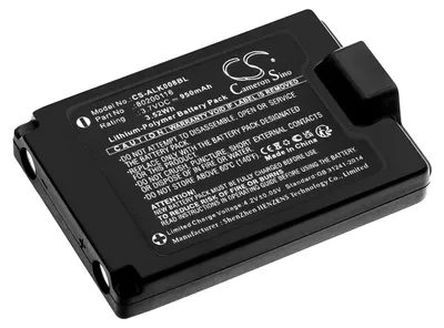 Akku 950mAh Li-Polymer 3,7V schwarz für Autec A8B