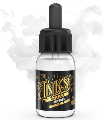 Produktbild von AK Interactive The INKS Inmaculate White