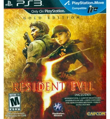 Obrázek produktu pro Capcom Resident Evil 5 Gold, PS3, PlayStation 3, Režim multiplayer, Starší