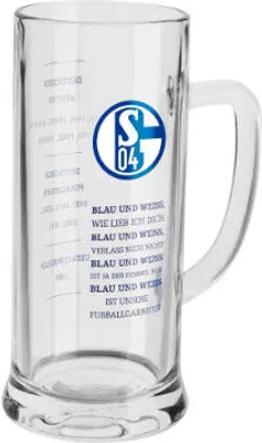 Produktbild von Schalke 04 S04 Bierkrug Logo Metall 0 STCK