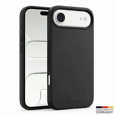 Produktbild von prio Flüssigsilikonhülle MAG für iPhone Air (6,5 Zoll) schwarz