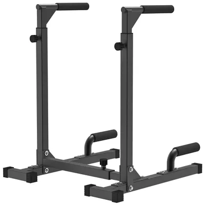 Image de Solidchoice - Barre de traction robuste pour entraînement de force - Station de dips réglable pour salle de sport à domicile
