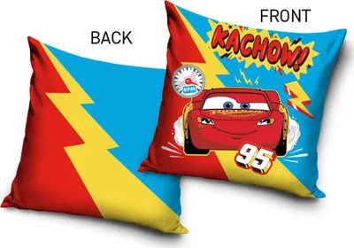 Produktbild von PHU CARBOTEX Kissenbezug Cars Lightning McQueen Bye Bye