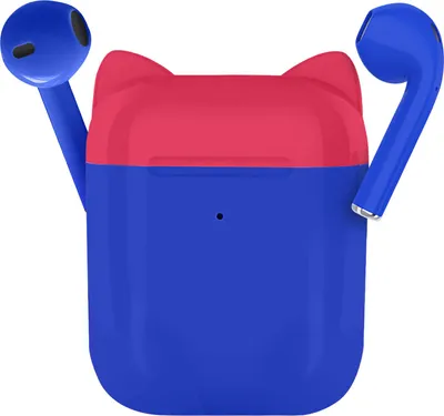 Produktbild von Akashi, Kabellose Bluetooth-Kopfhörer für Kinder, sichere Lautstärke, Mikrofon, Blau
