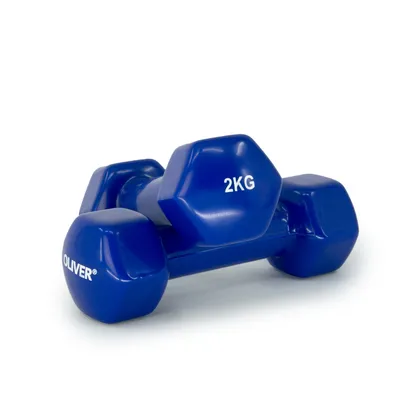 Produktbild von Oliver Vinyl Hantelpaar - blau