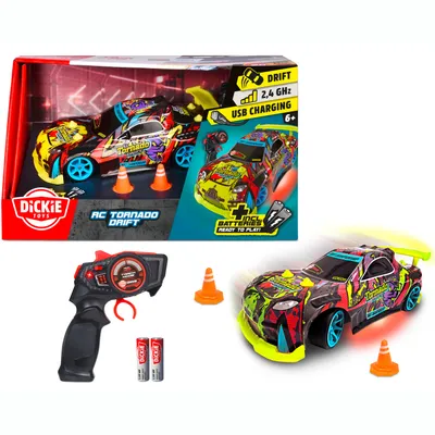 Produktbild von Dickie RC Tornado Drift, RTR 2,4 GHz 201104007