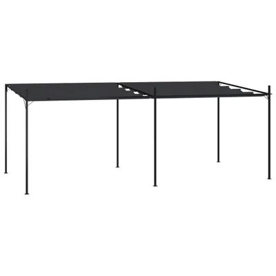 Zdjęcie produktu dla Pawilon z rozsuwanym dachem 600x300x233 cm antracytowy